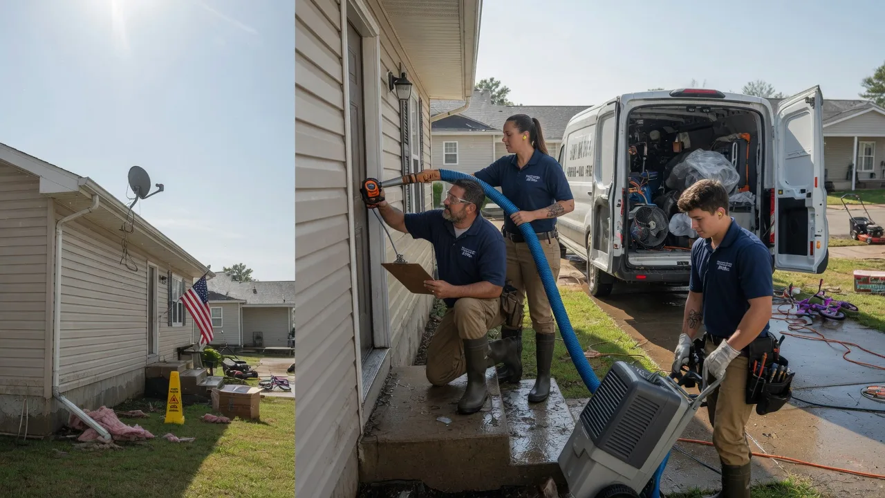 Ceiling Water Damage Restoration in Dante, SD near me